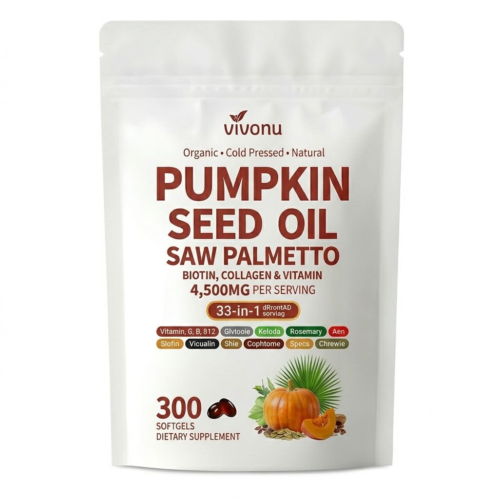 Cuida tu bienestar prostático - Aceite de semilla de calabaza