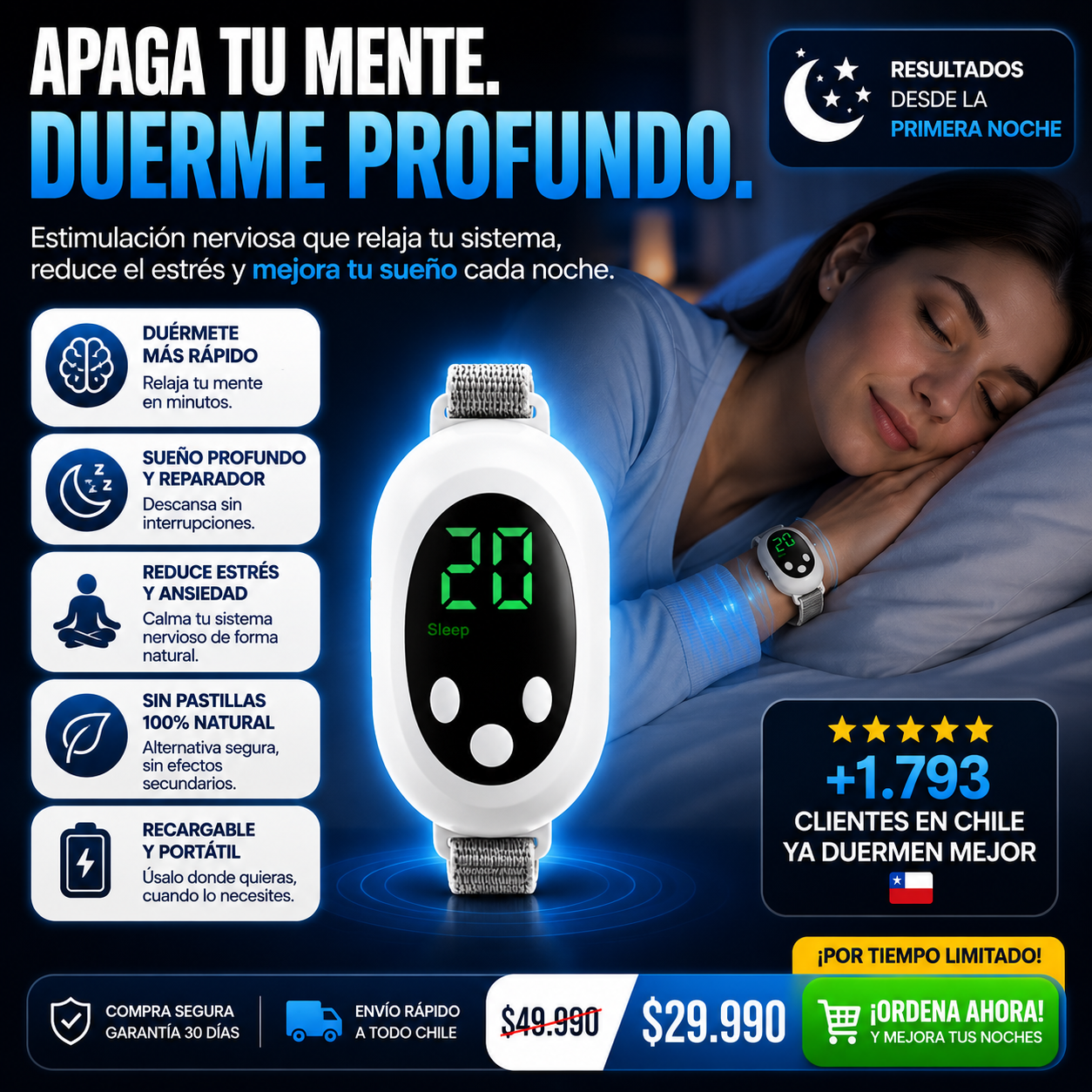 NeuroControl™-Terapia, Ansiedad y Sueño