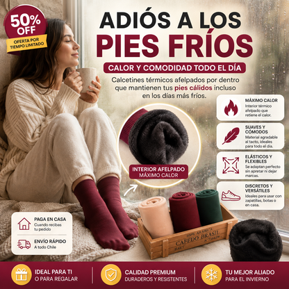 Pack x12 Calcetines Invierno
