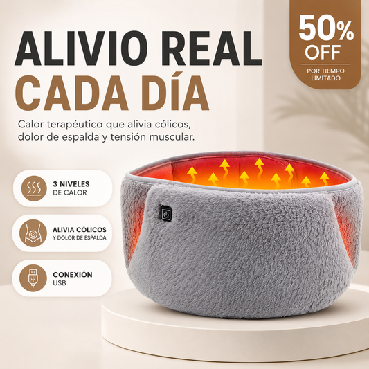 CINTURON-Guatero Electrico Almohadilla Termica