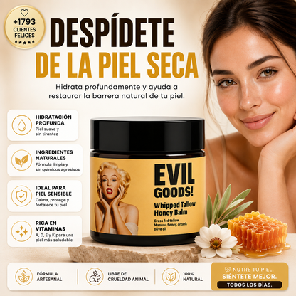 ¡EVIL GOODS!-Crema de sebo de res con miel