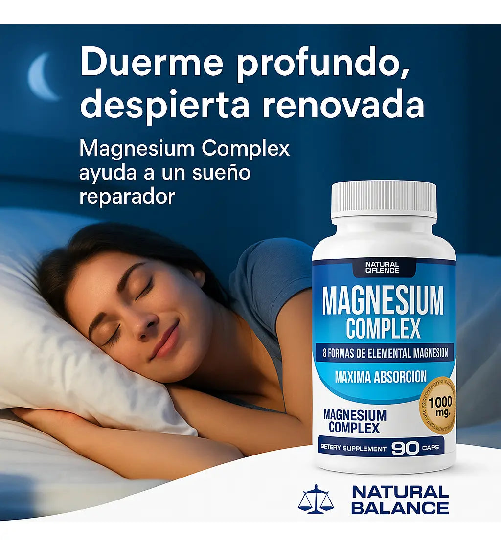 Suplemento Magnesium Complex 8 En 1