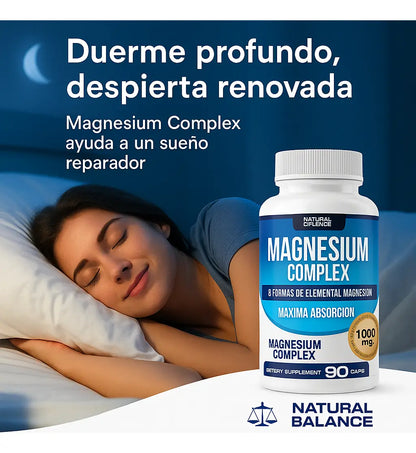 Suplemento Magnesium Complex 8 En 1
