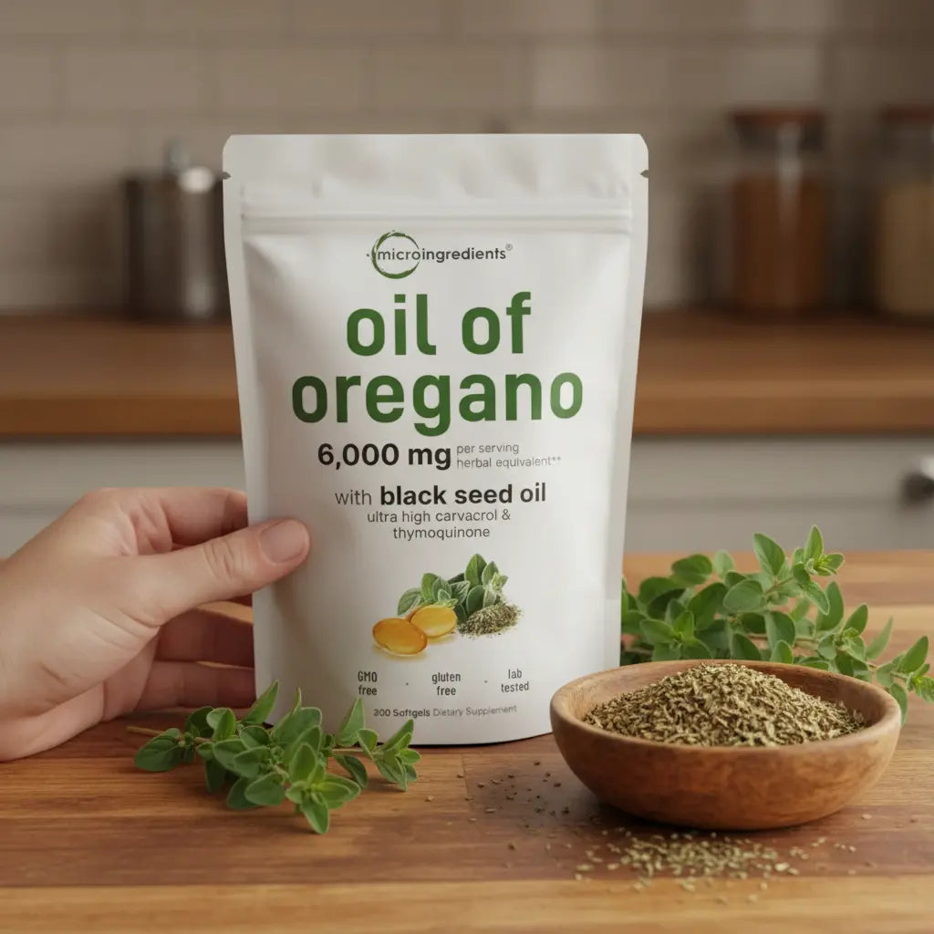 ACEITE DE OREGANO Revoluciona tus Defensas: El Suplemento Natural que tu Cuerpo Necesita