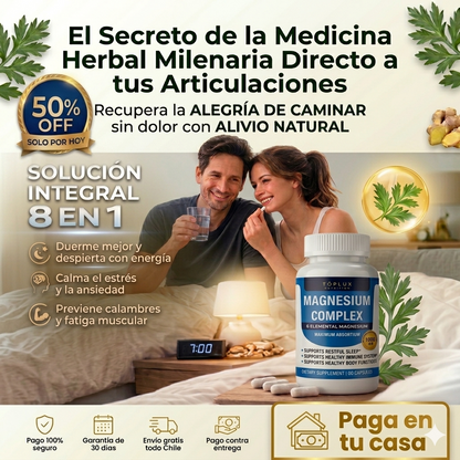 Suplemento Magnesium Complex 8 En 1