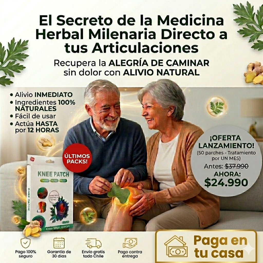 Pack mensual de 50 Parches de alivio y movilidad