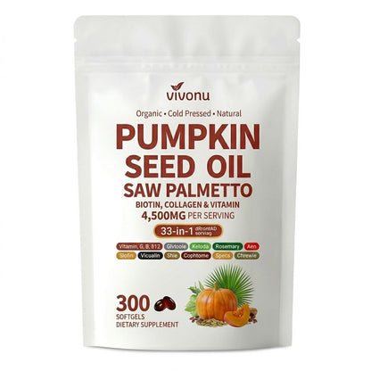 Cuida tu bienestar prostático - Aceite de semilla de calabaza